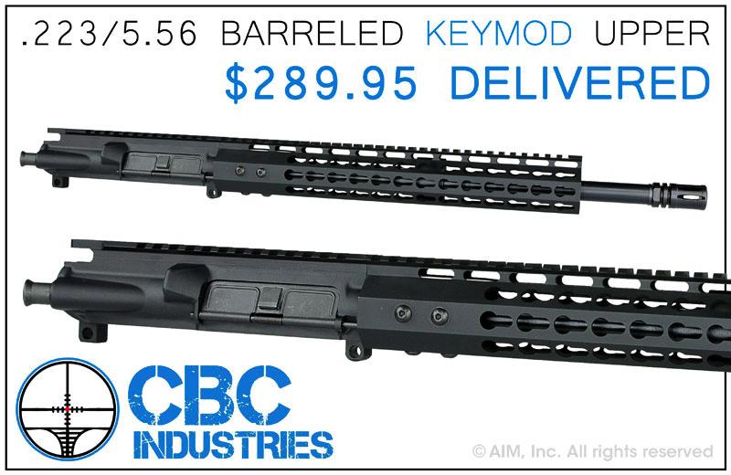 CBC Industries .223/5.56 KEYMOD M4 Barreled Upper Receiver
